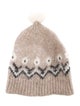 Moncler Knitted Pattern Beanie