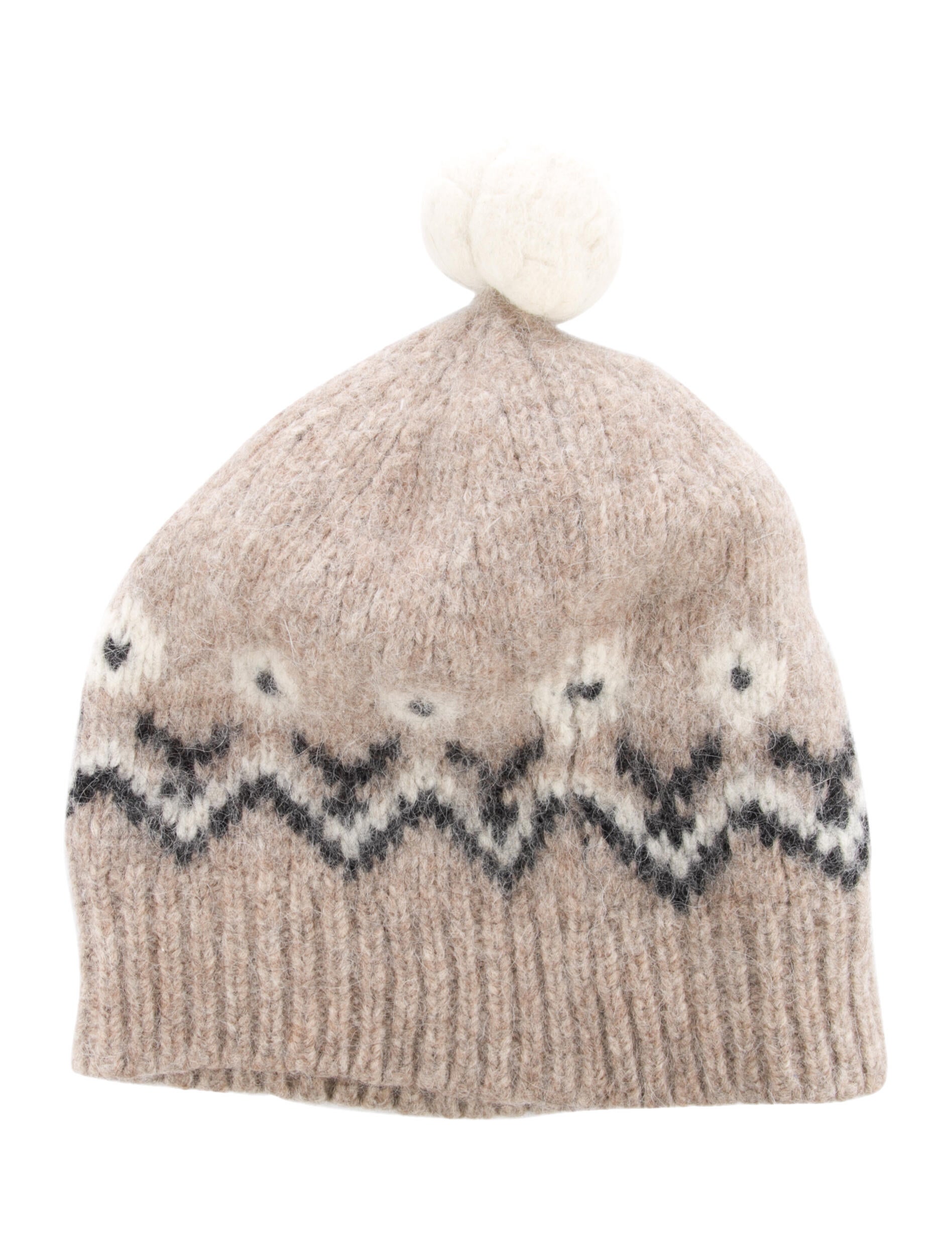 Moncler Knitted Pattern Beanie