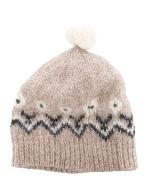 Moncler Knitted Pattern Beanie
