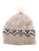 Moncler Knitted Pattern Beanie