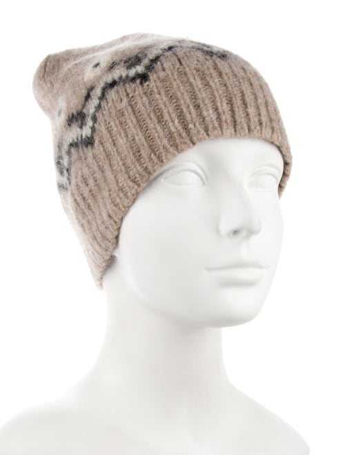 Moncler Knitted Pattern Beanie