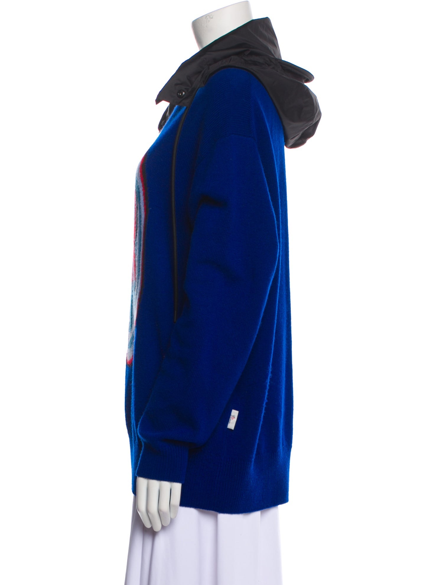 Moncler Grenoble Virgin Wool Graphic Print Sweater