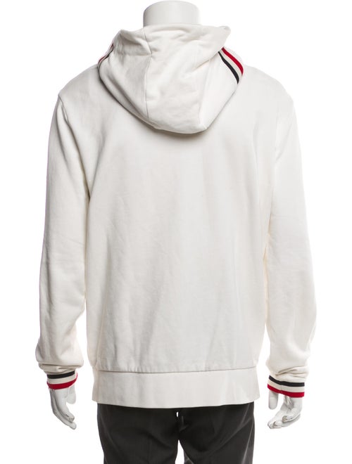 Moncler Striped Crew Neck Hoodie
