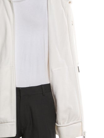 Moncler Striped Crew Neck Hoodie