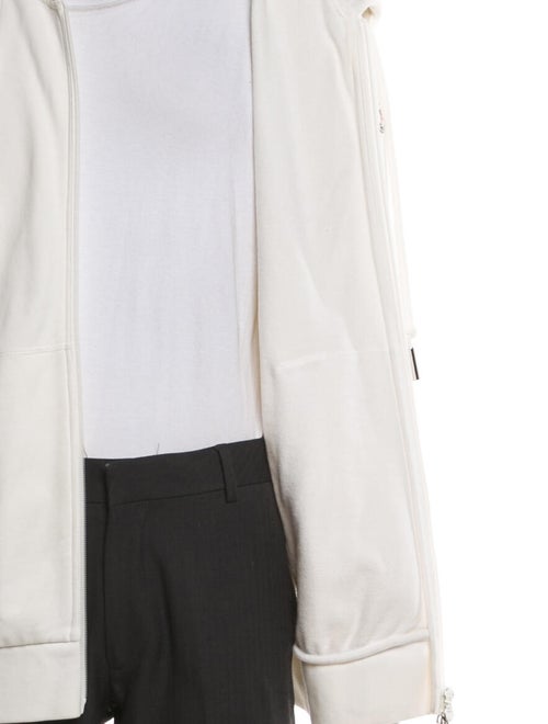 Moncler Striped Crew Neck Hoodie