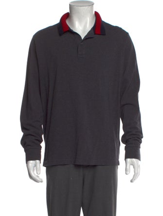 Moncler Signature Logo Collar Polo Shirt