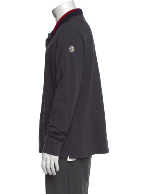 Moncler Signature Logo Collar Polo Shirt