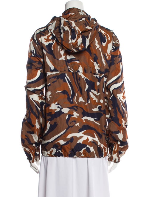 Moncler Printed Faux Fur Jacket