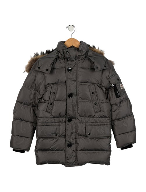 Moncler Girls' Hooded Down Coat