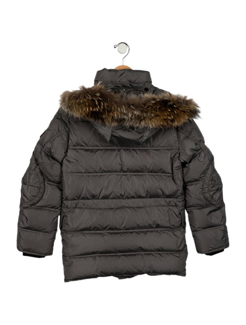 Moncler Girls' Hooded Down Coat