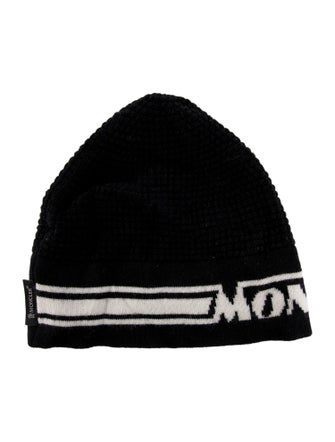 Moncler Boys' Logo Virgin Wool Knit Beanie