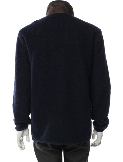 Moncler Felpa Aperta Con Zip Virgin Wool Jacket