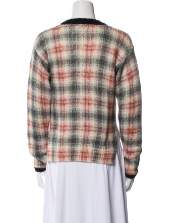 Moncler 2022 Plaid Print Sweater
