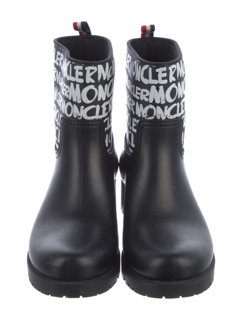 Moncler Rubber Printed Rain Boots