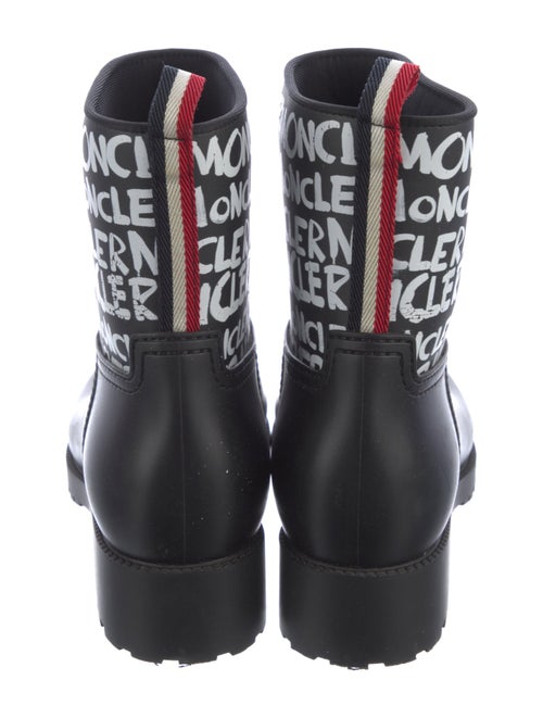 Moncler Rubber Printed Rain Boots