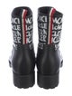 Moncler Rubber Printed Rain Boots