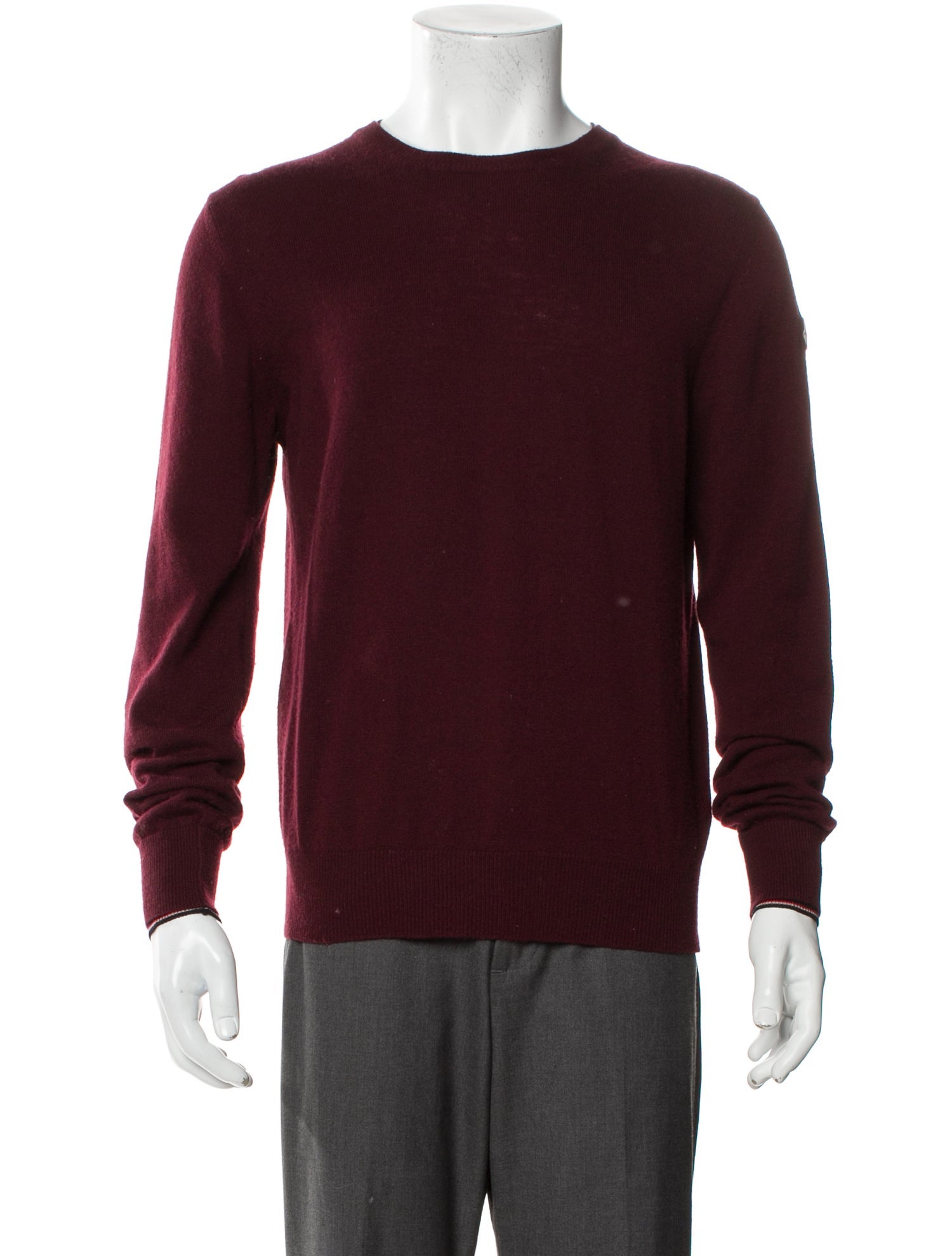 Moncler Virgin Wool Crew Neck Pullover