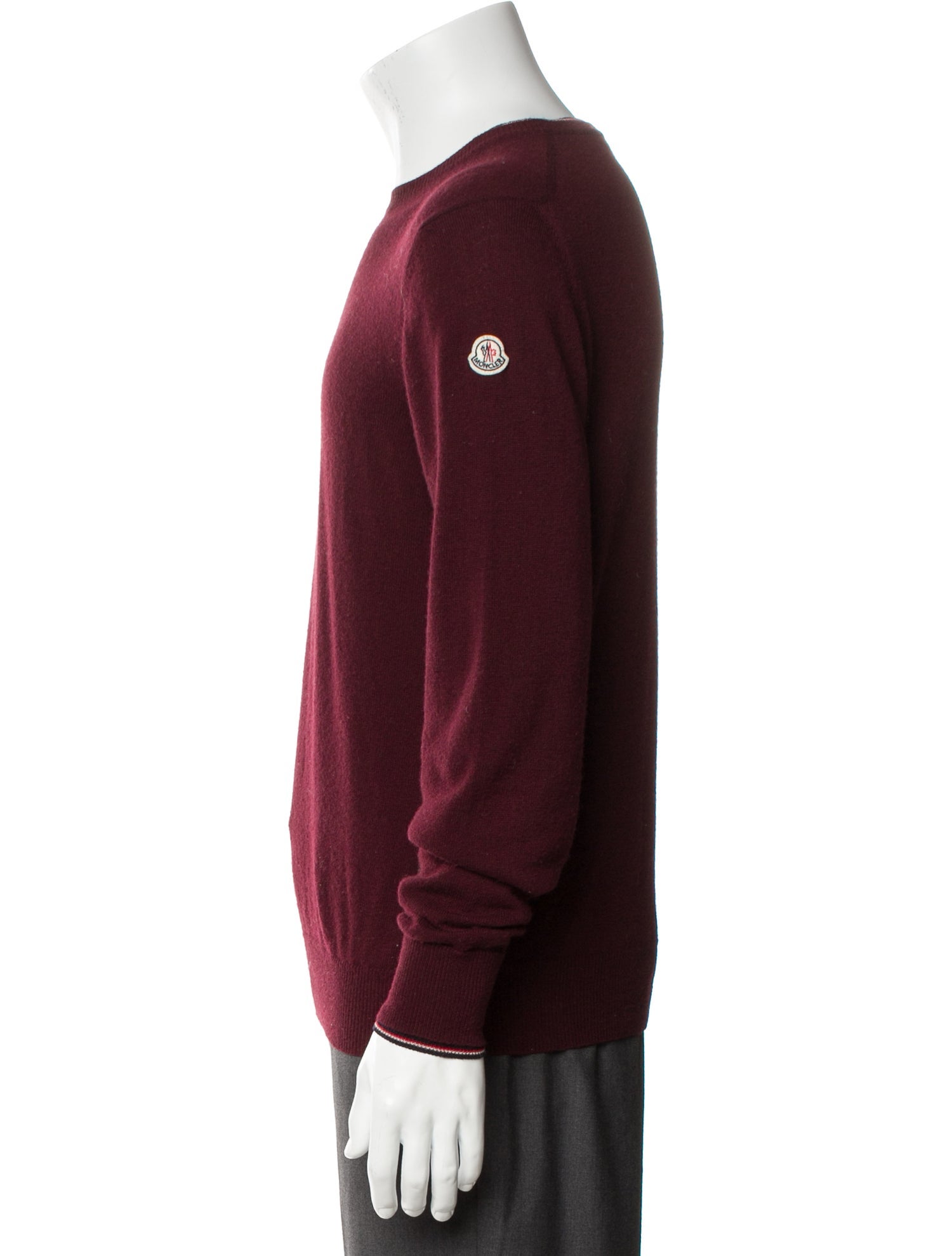 Moncler Virgin Wool Crew Neck Pullover