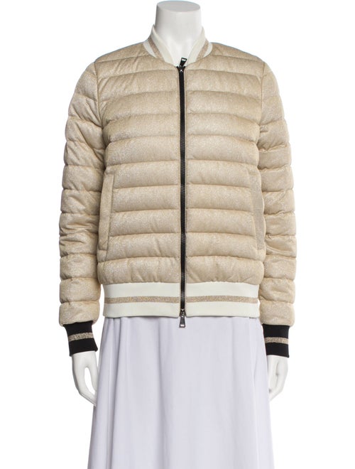 Moncler Striped Down Jacket