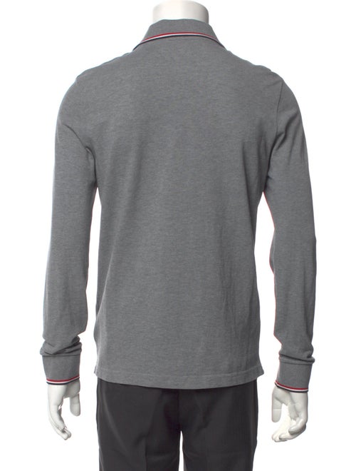 Moncler Signature Logo Collar Polo Shirt