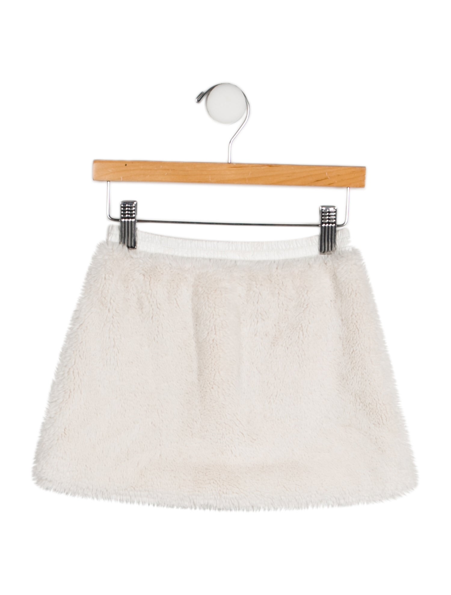 Moncler Toddler Girls' Shearling Mini Skirt
