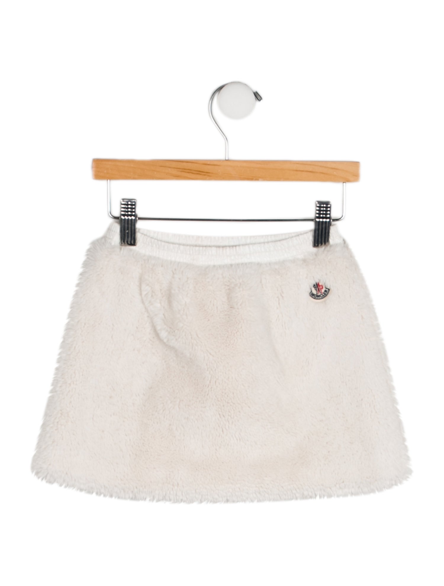Moncler Toddler Girls' Shearling Mini Skirt