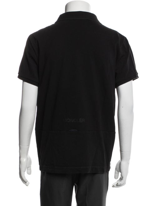 Moncler Collar Short Sleeve Polo Shirt