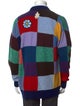 Moncler Virgin Wool Printed Cardigan