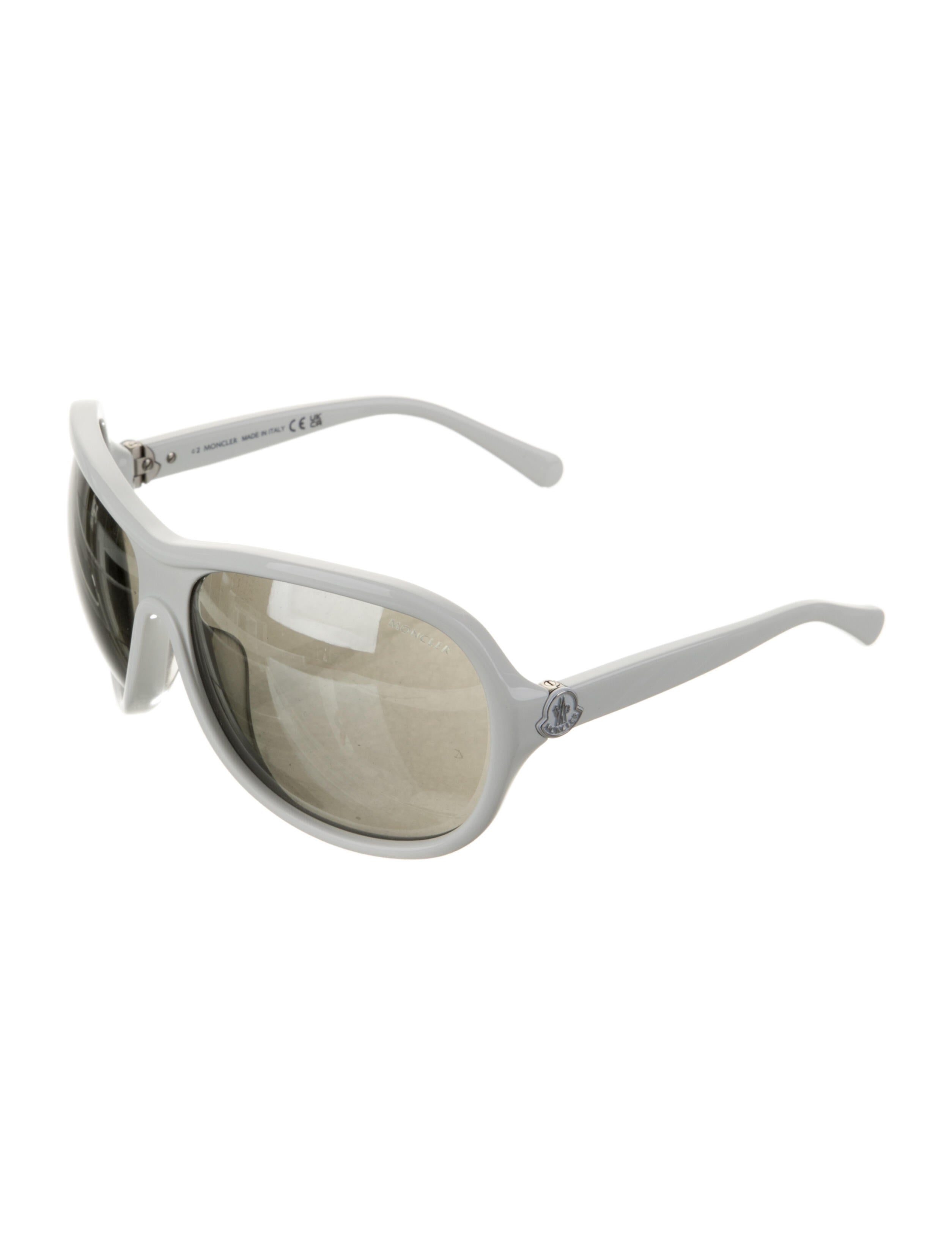 Moncler Shield Mirrored Sunglasses