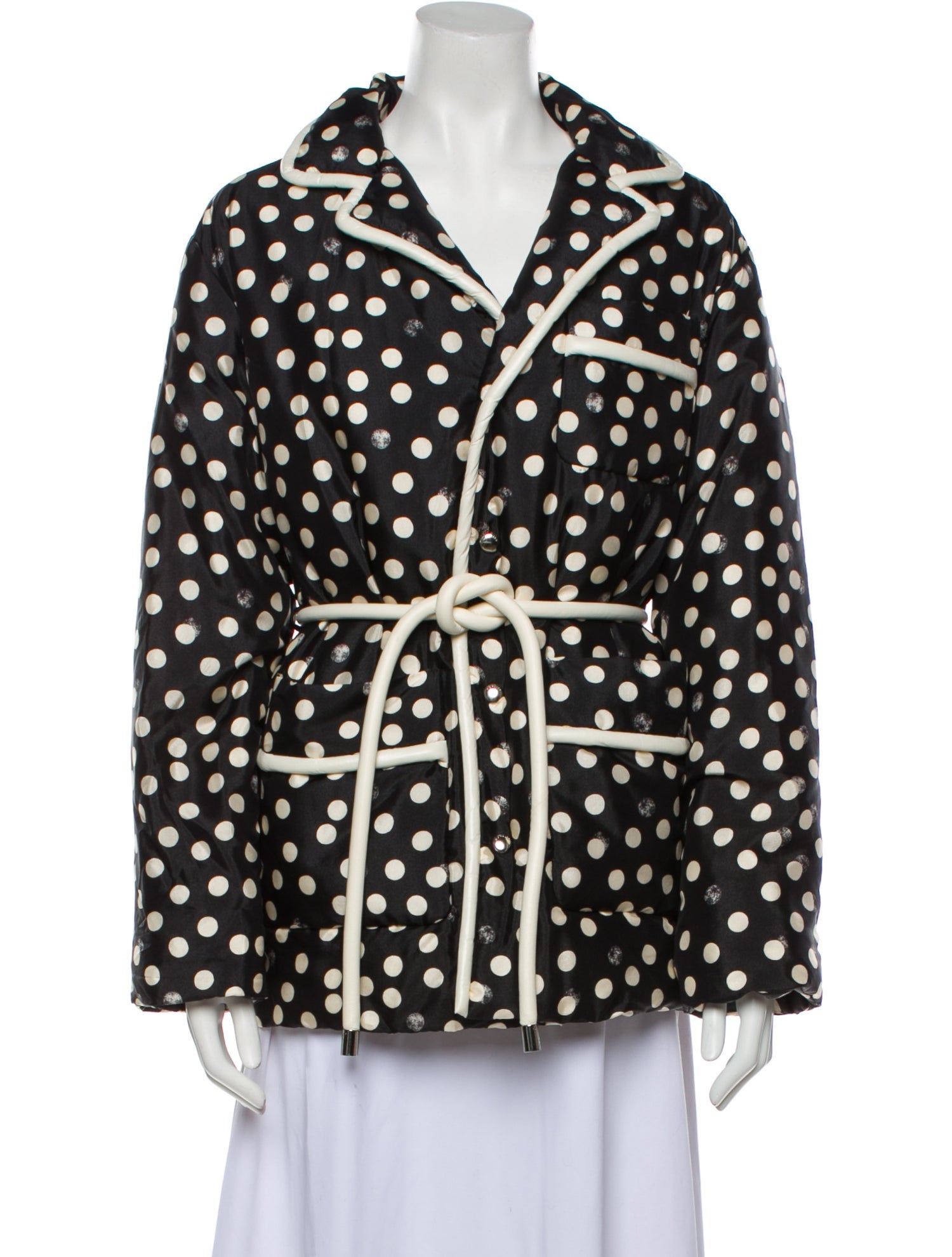 Moncler Genius Polka Dot Print Down Jacket
