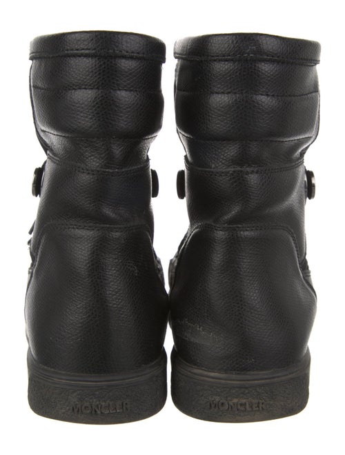 Moncler Nylon Lace-Up Boots
