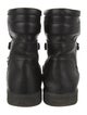 Moncler Nylon Lace-Up Boots