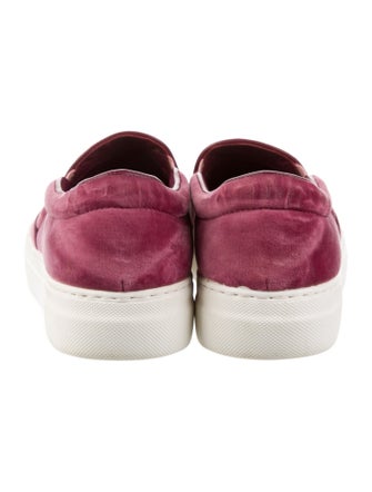 Moncler Velvet Sneakers
