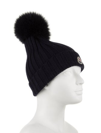 Moncler For Fur Pom-Pom Beanie