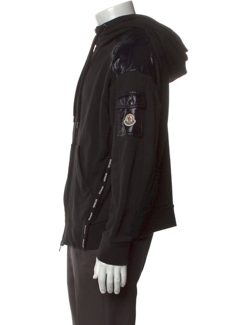 Moncler Mock Neck Long Sleeve Hoodie