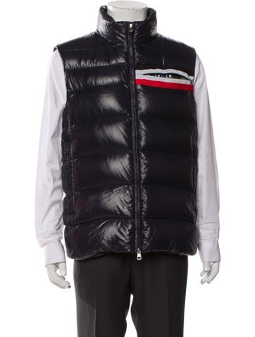 Moncler Outerwear Striped Vest XL