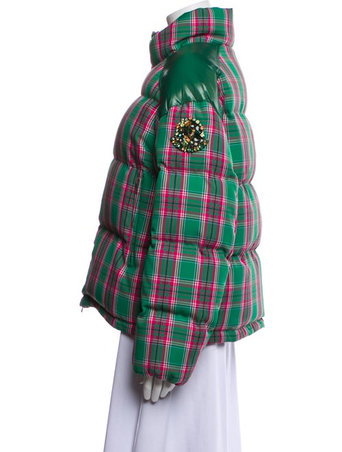 Moncler Plaid Print Jacket