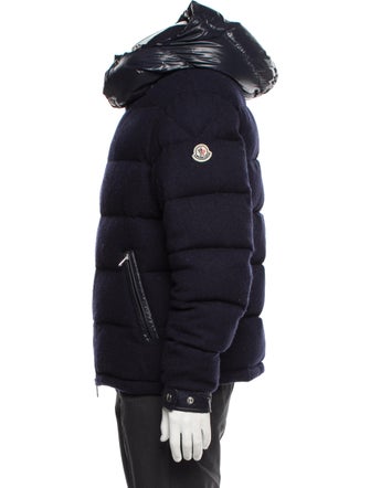 Moncler Virgin Wool Puffer Coat