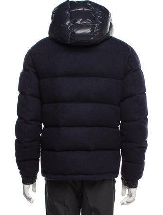 Moncler Virgin Wool Puffer Coat