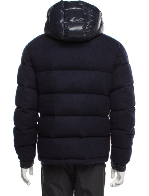 Moncler Virgin Wool Puffer Coat