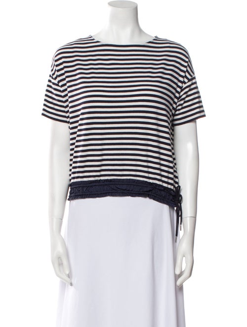 Moncler Striped Crew Neck T-Shirt