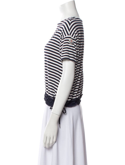 Moncler Striped Crew Neck T-Shirt