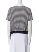 Moncler Striped Crew Neck T-Shirt