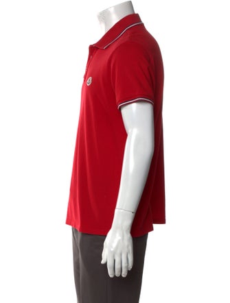 Moncler Crew Neck Short Sleeve Polo Shirt
