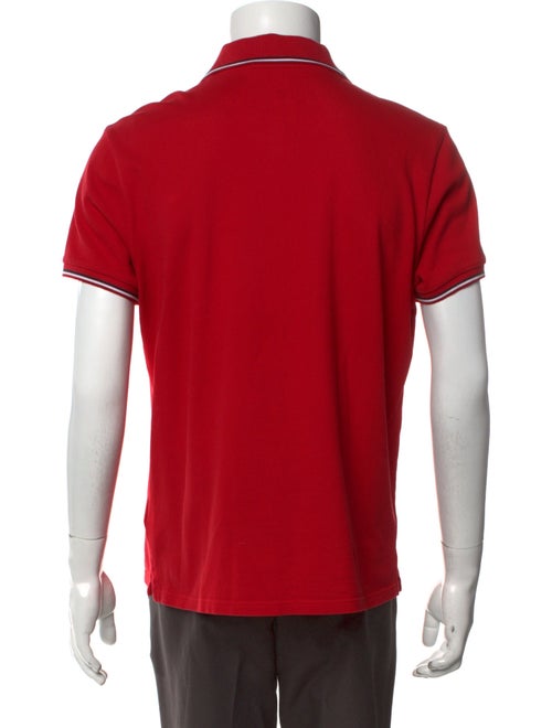 Moncler Crew Neck Short Sleeve Polo Shirt