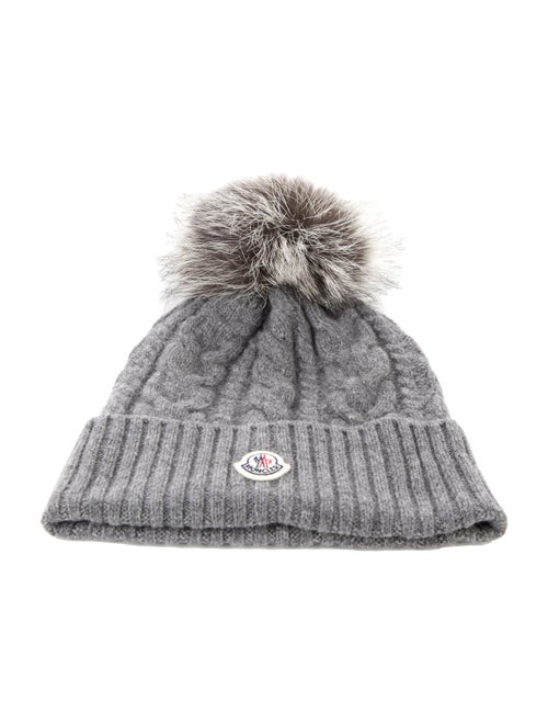 Moncler Fur Trimmed Beanie