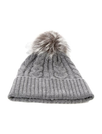 Moncler Fur Trimmed Beanie