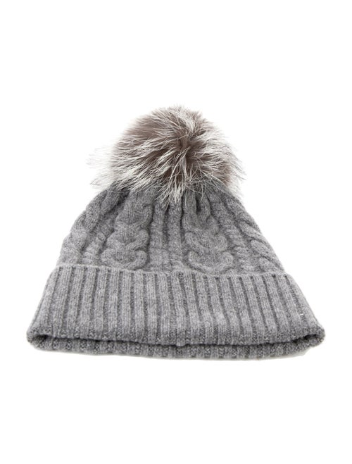 Moncler Fur Trimmed Beanie