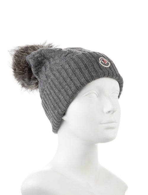 Moncler Fur Trimmed Beanie