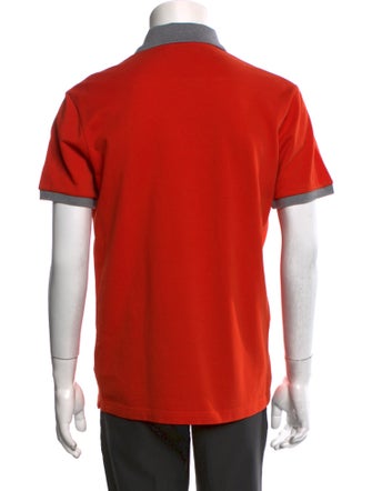 Moncler Collar Short Sleeve Polo Shirt